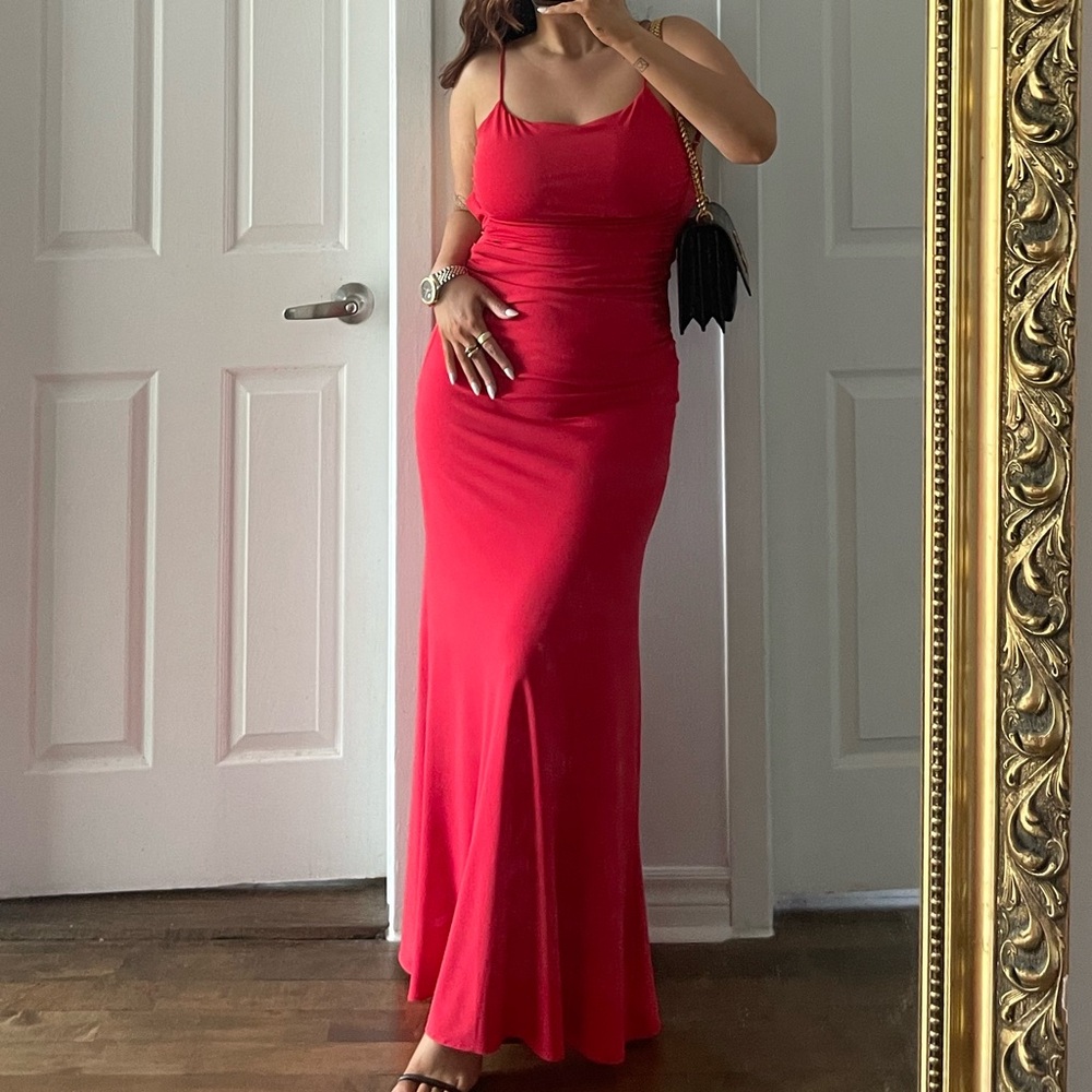 Zara Vibrant Red Dress